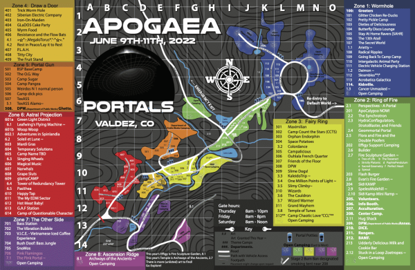 Apogaea 2022 Art Map